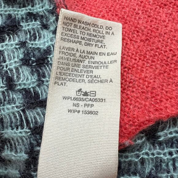 Woolrich Sheep Motif Mohair Wool Button Front Cardigan Sweater Cottagecore Small - Picture 6 of 6